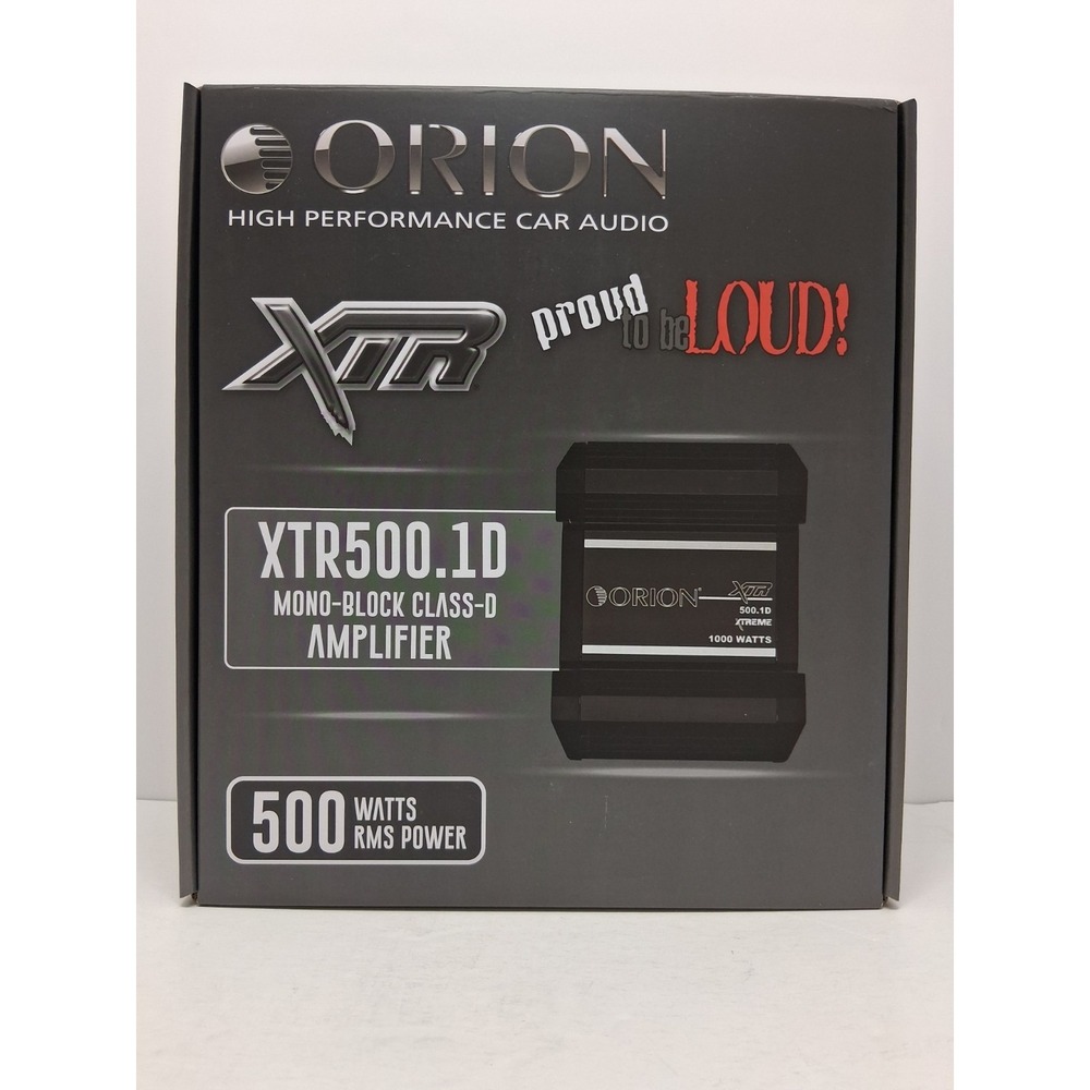 Orion XTR 500.1D Mono Amplifier